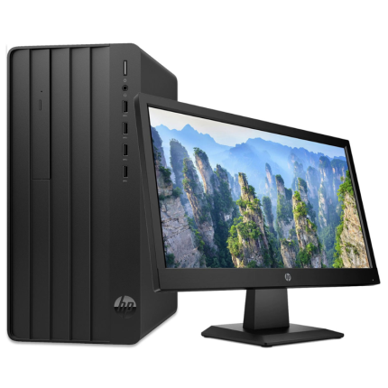 HP Pro Tower 290 G9 Intel Core i5 12th Gen 8GB RAM 1TB HDD 22 Inch HD Monitor Business Desktop