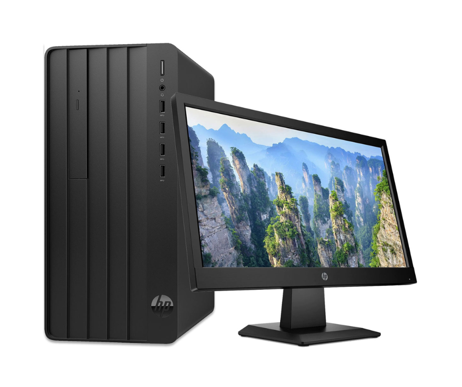 HP Pro Tower 290 G9 Intel Core i5 12th Gen 8GB RAM 1TB HDD 22 Inch HD Monitor HP Pro Tower 290 G9 Intel Core i5 12th Gen 8GB RAM 1TB HDD 22 Inch HD Monitor Business Desktop